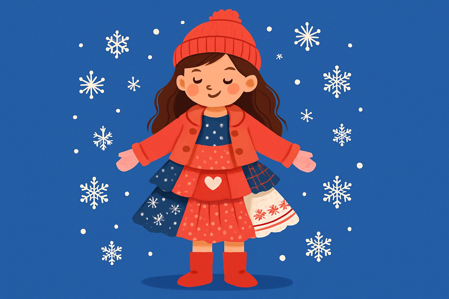 5 robes tendances pour une fillette pour l’hiver