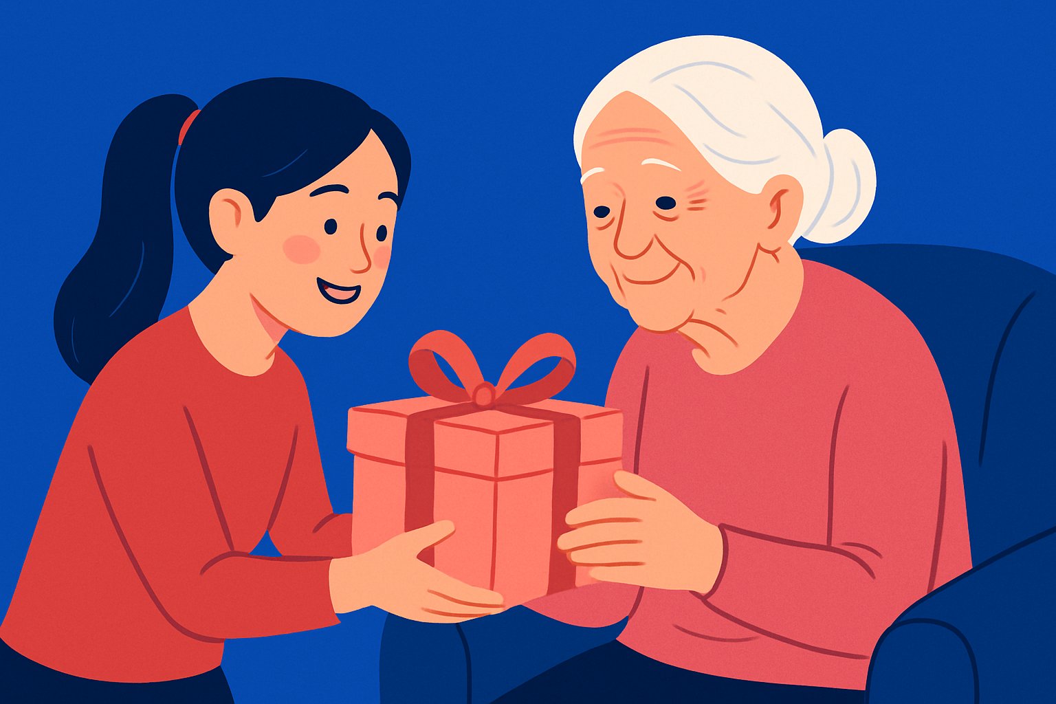 Quel cadeau offrir à une femme de 90 ans ?