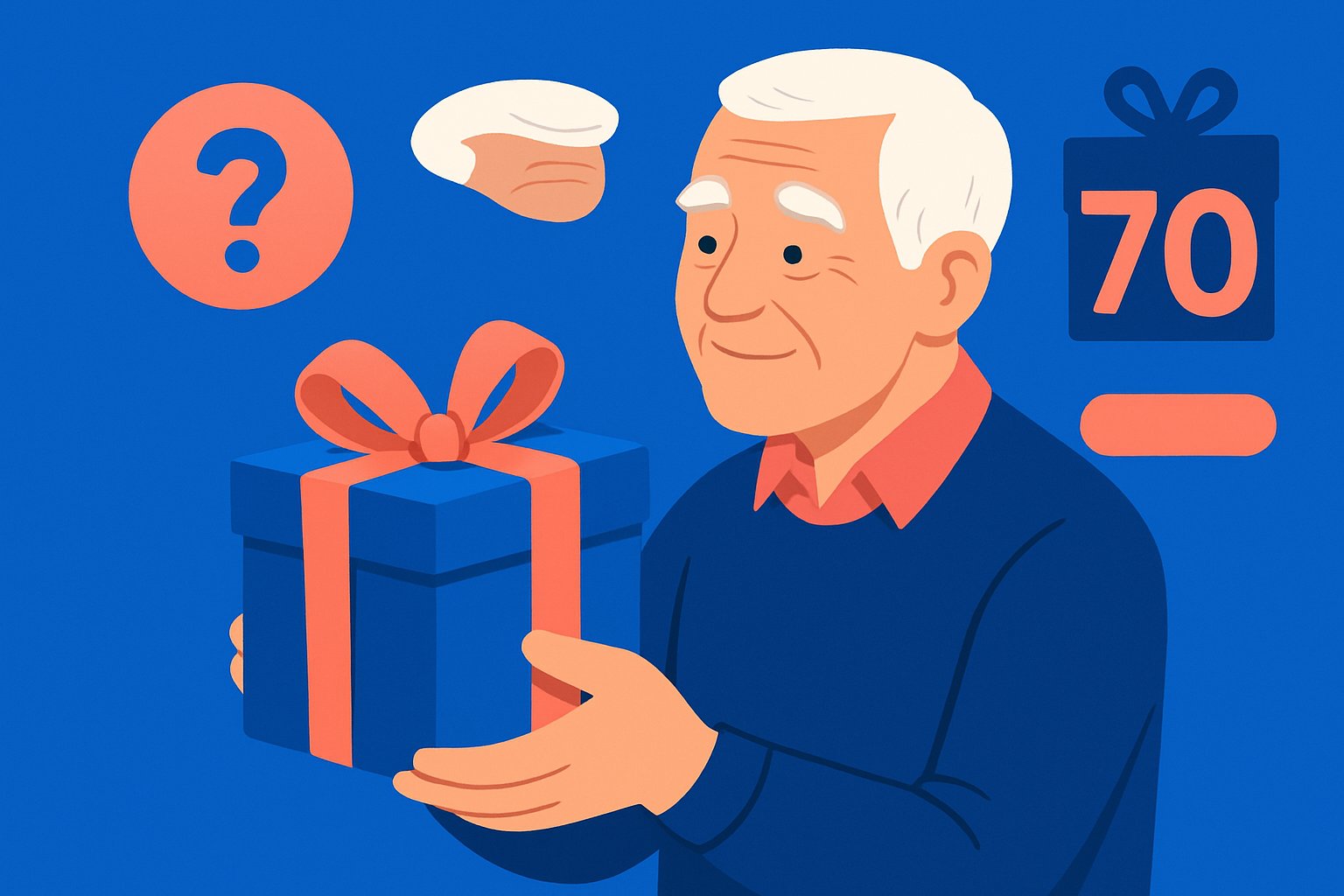 Quel cadeau offrir à un homme de 70 ans ?
