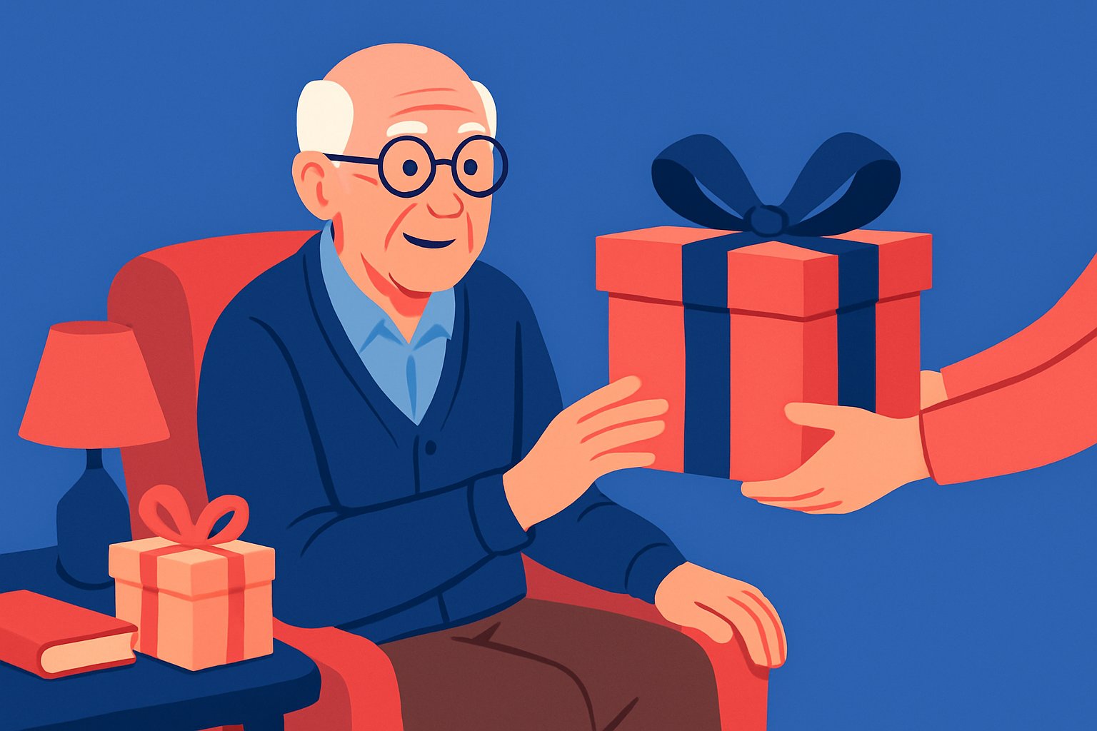 Idées de cadeaux pour homme de 95 ans