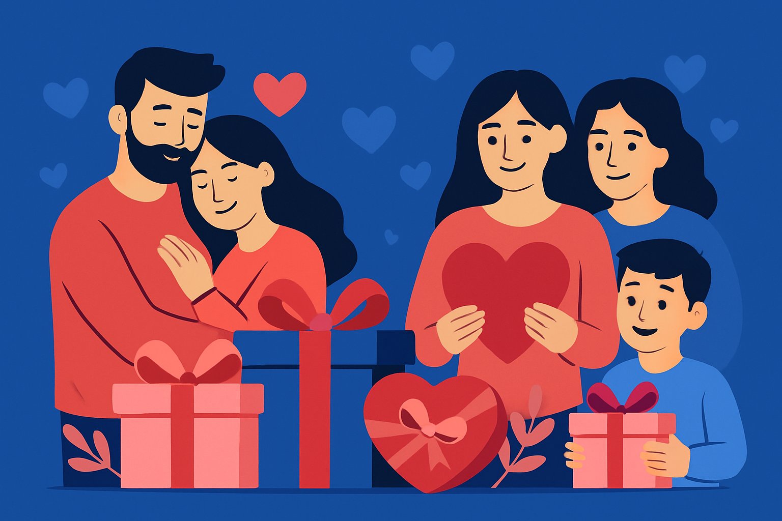 Idées de cadeaux pour la Saint-Valentin : couple, amis, famille