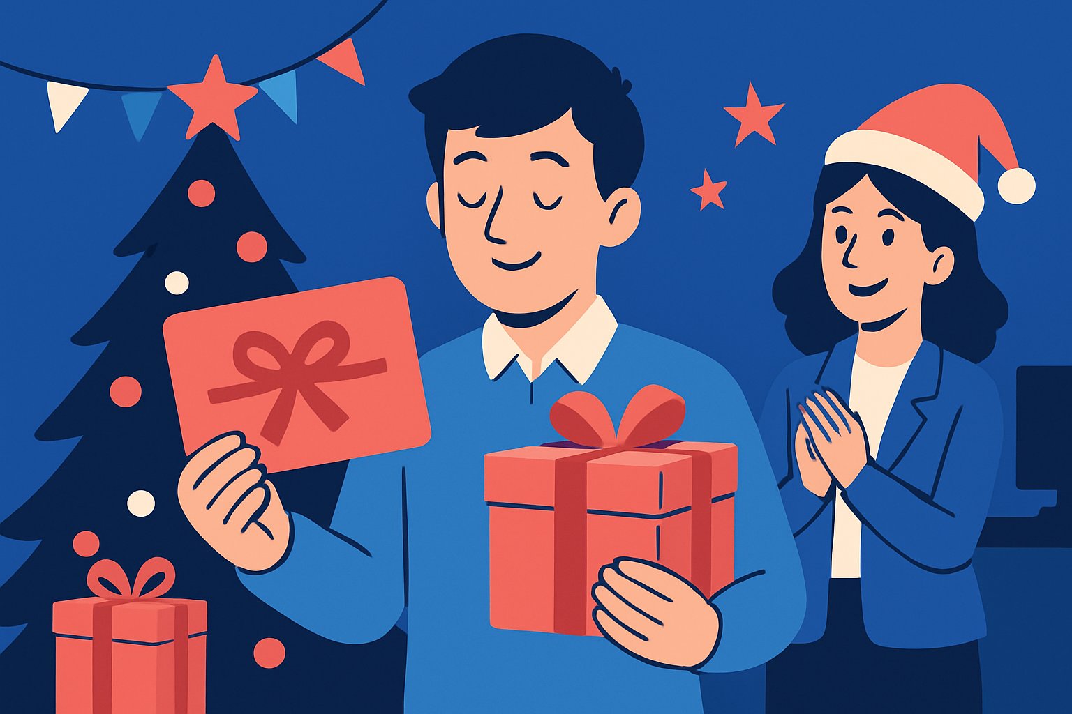 Pourquoi la carte cadeau est le cadeau préféré des salariés à Noël ?