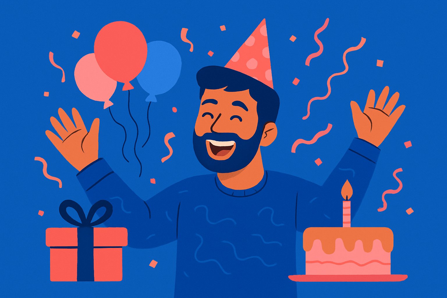 Comment souhaiter un joyeux anniversaire à un homme avec originalité ?