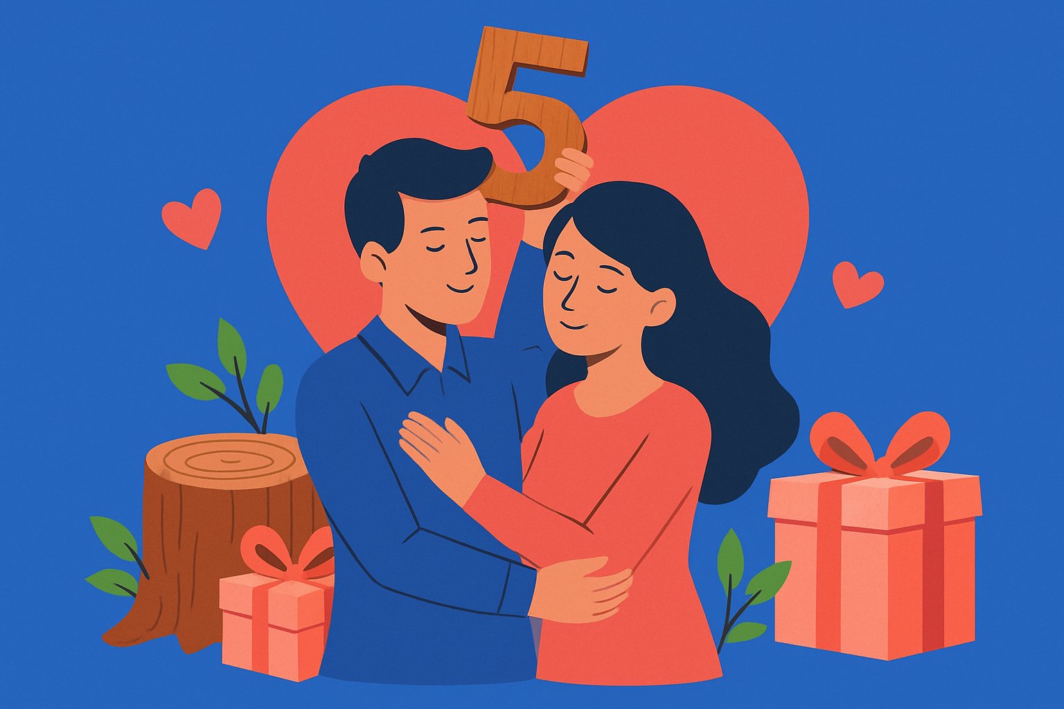 Noces de bois : 30 idées et cadeaux pour célébrer 5 ans de mariage