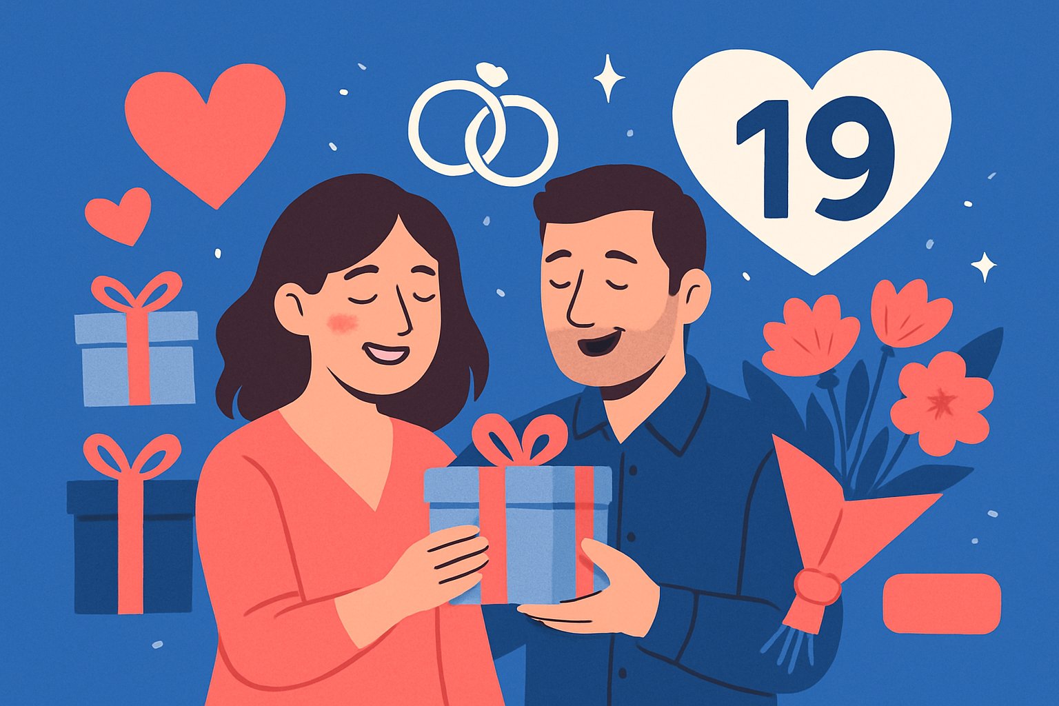 Noces de cretonne : 30 idées et cadeaux pour fêter 19 ans de mariage